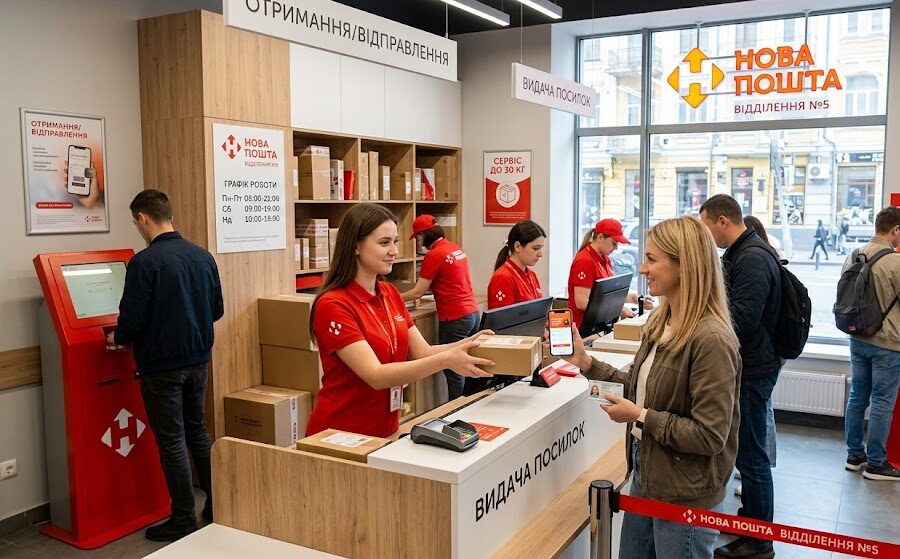Нова пошта 5 відділення: графік та послуги