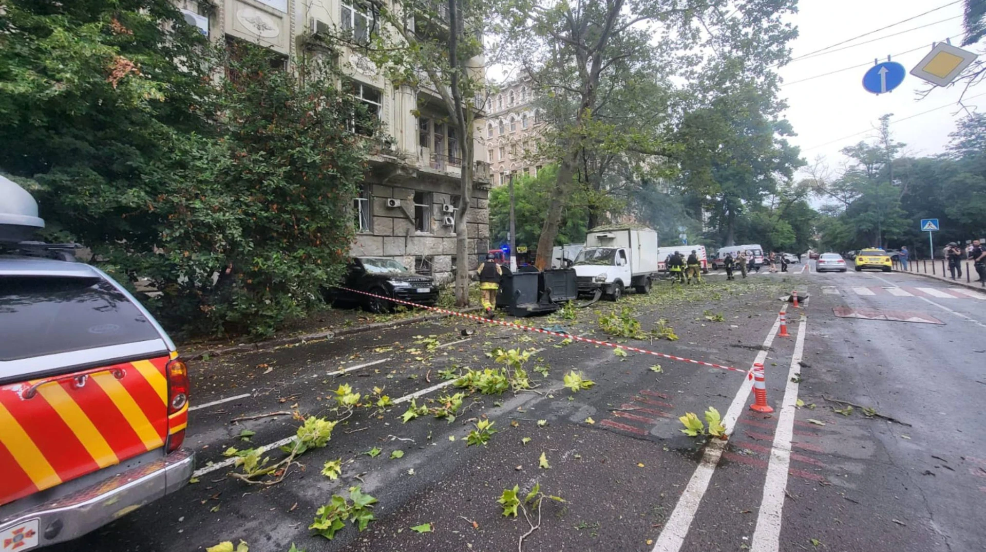 Хронологія поранених в Одесі 21 липня: від трьох до чотирьох постраждалих