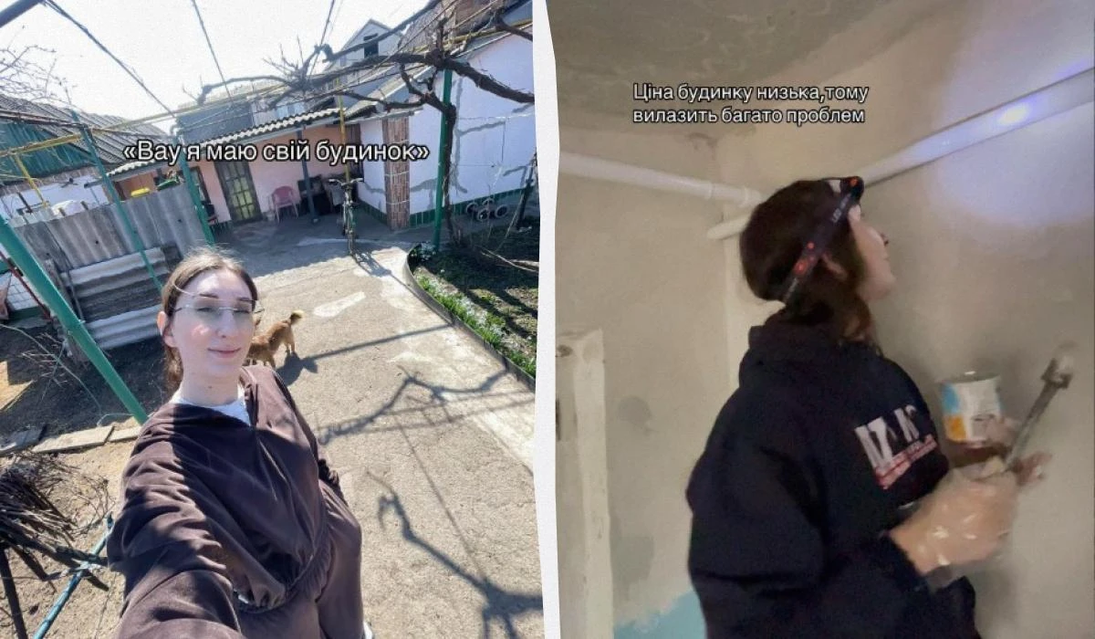Ремонт старої хати за 8 тисяч доларів: що з’ясувалось за рік у TikTok