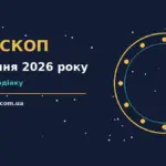 Зоряне небо над містом у вечірніх вогнях як символ гороскопу на 26 серпня 2026 року