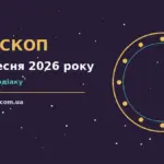 Зоряне небо над містом у вечірніх вогнях, символ гороскопу на 23 вересня 2026 року