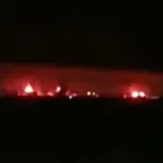 Наслідки пожежі та масштабної заграви на території НПЗ «Славянск-ЕКО» у Слов'янську-на-Кубані, 13 вересня 2026 року