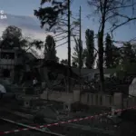 Наслідки обстрілу Києва 1 вересня 2026 року, під час якого в столиці загинули люди
