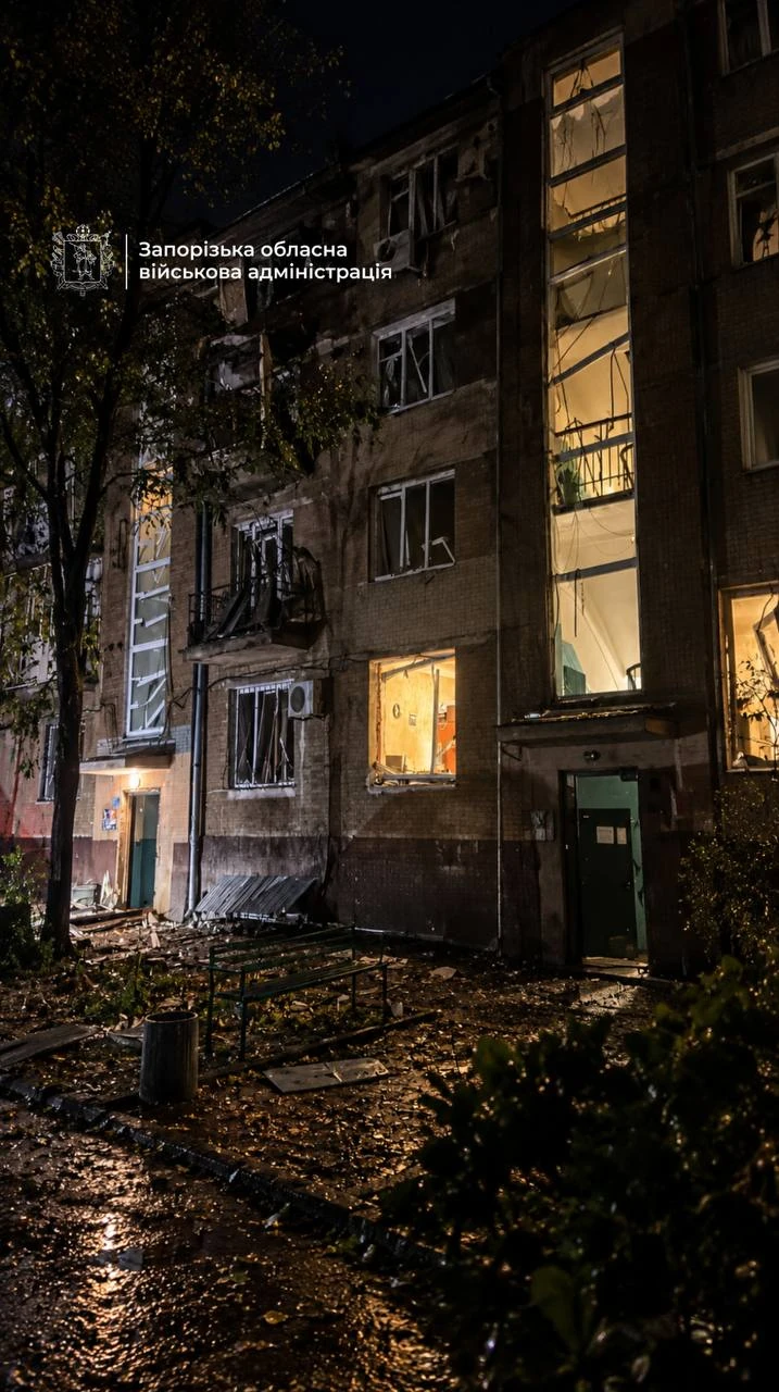 Запорізька ОВА підтвердила наслідки удару по житловому будинку 18 жовтня