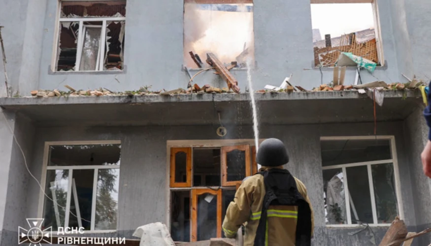 У Рівному оприлюднили підсумки ліквідації наслідків удару БпЛА по закладу