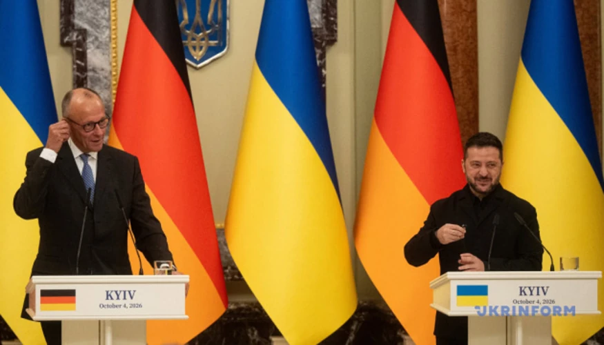 Мерц і Зеленський у Києві назвали суми та напрямки нового пакета допомоги